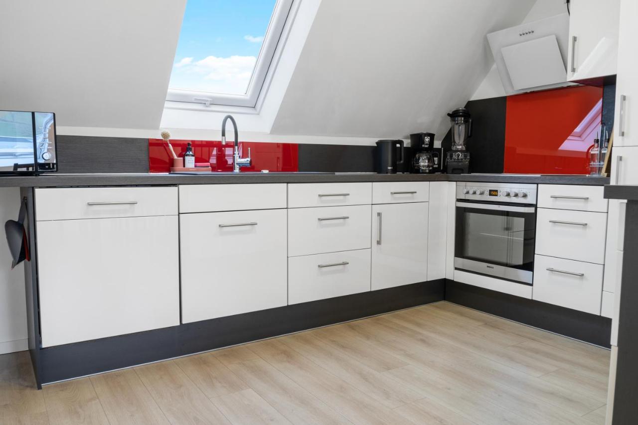 Modernes 3-Zimmer Loft Mit Balkon Hennesee 5 Min Eslohe Eksteriør billede