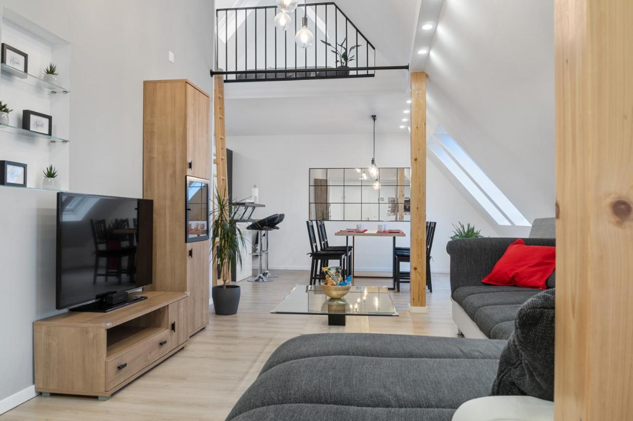 Modernes 3-Zimmer Loft Mit Balkon Hennesee 5 Min Eslohe Eksteriør billede