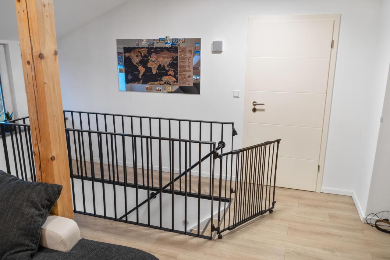 Modernes 3-Zimmer Loft Mit Balkon Hennesee 5 Min Eslohe Eksteriør billede